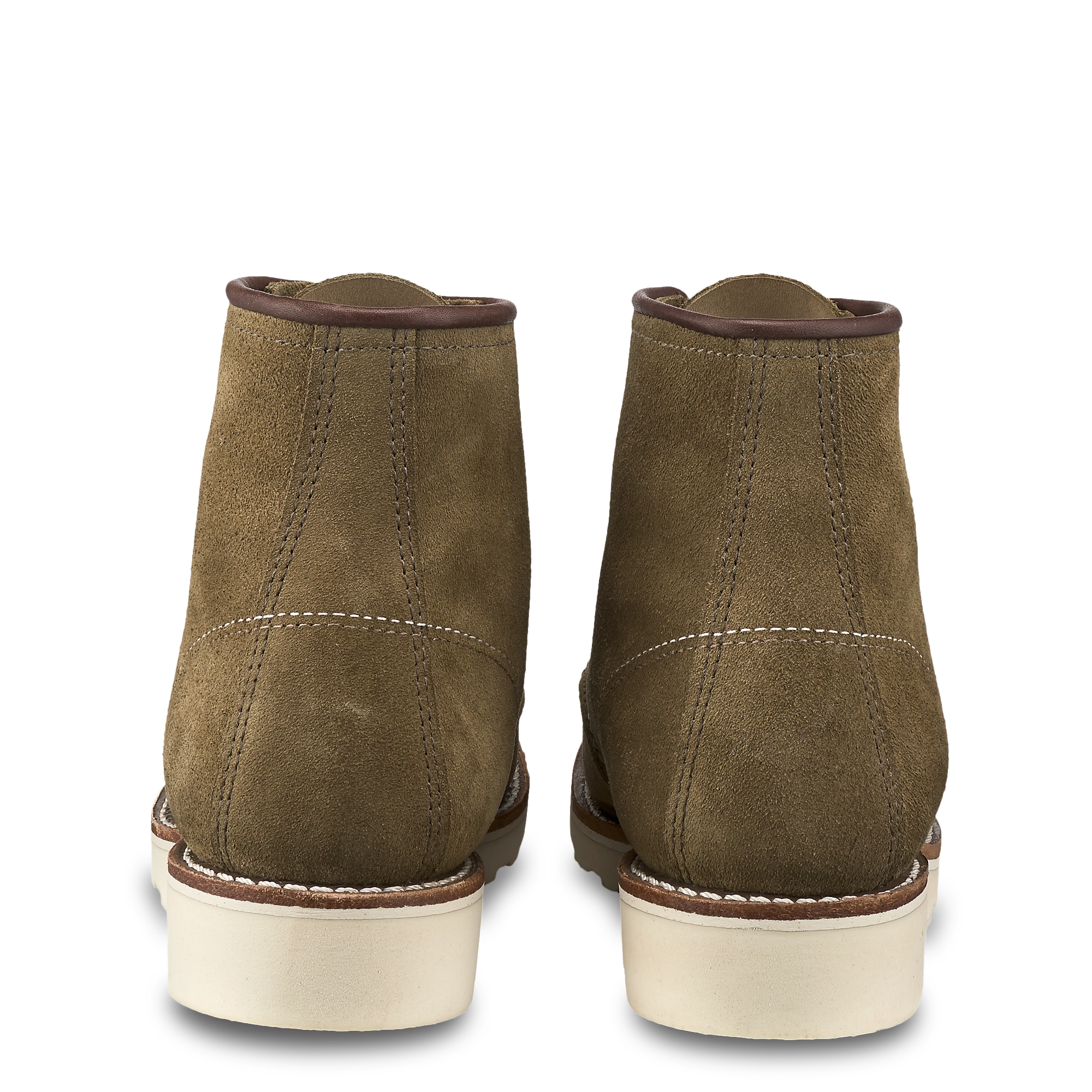 Olive Mohave Moc Toes: Wanderlust on Your Feet. 6-Inch Style.