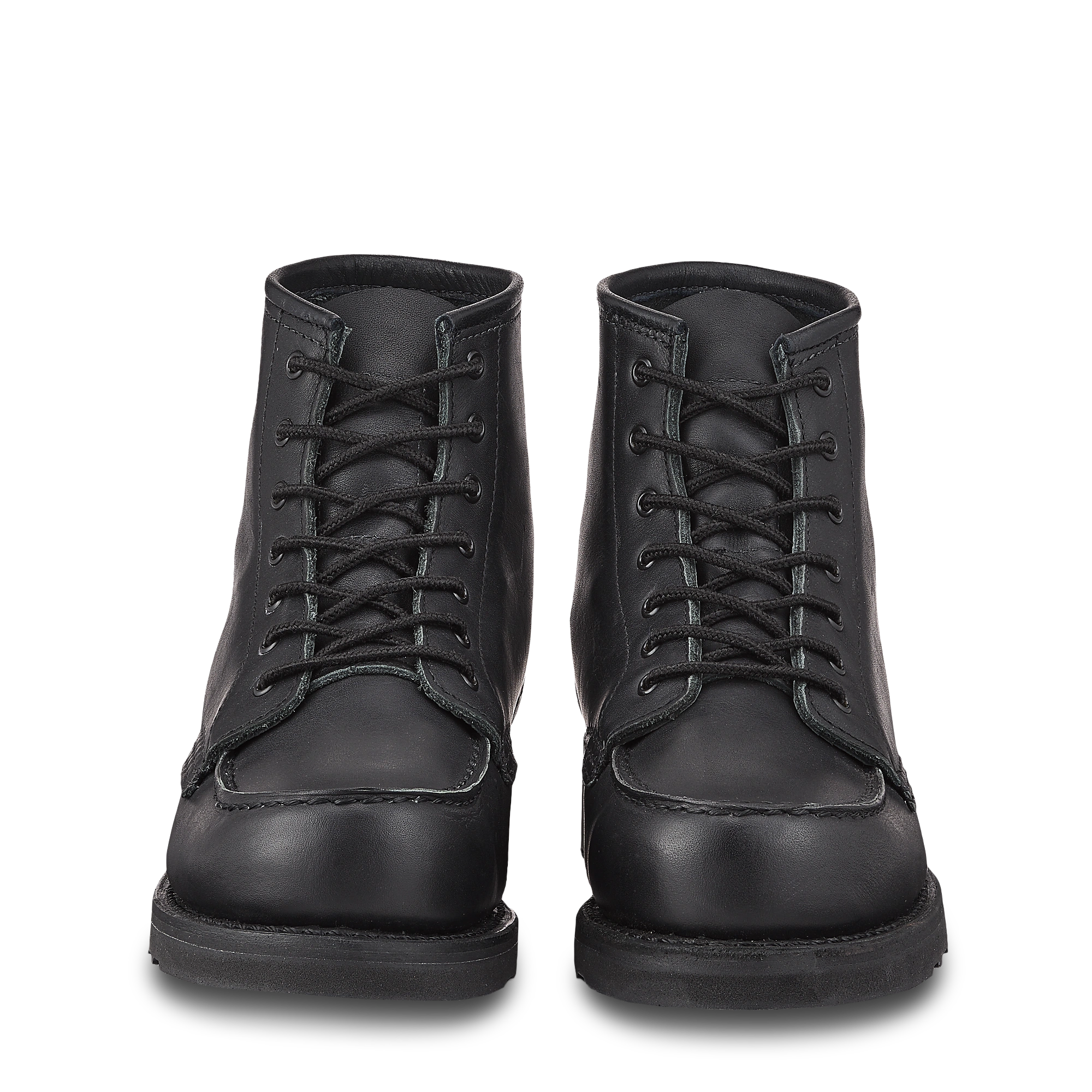 Black Boundary Babes: Your 6-Inch Moc Toe Boots Are Calling, Girl! Step Into Style 3380.
