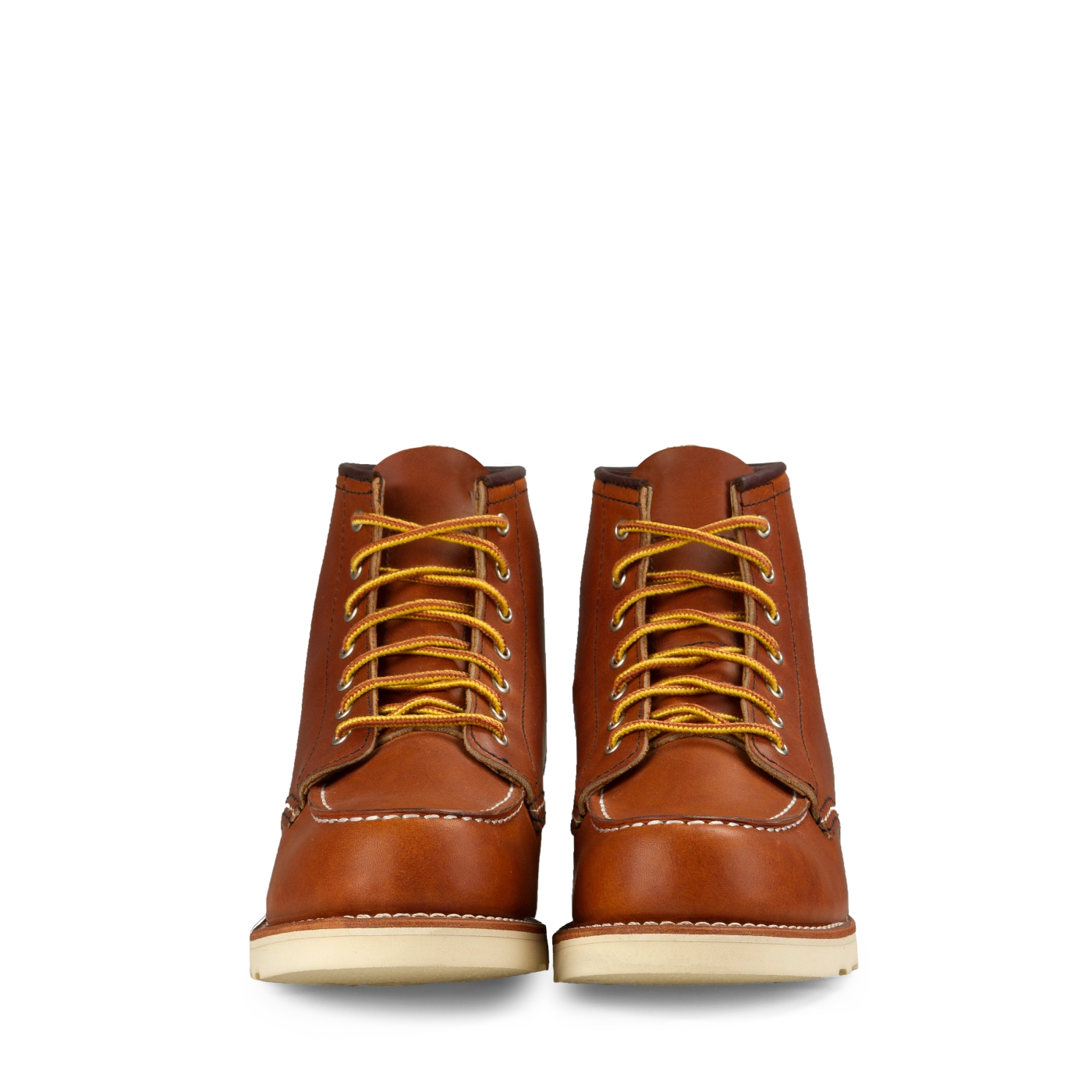 Oro Legacy: Luxe 6-Inch Moc Toe Boots - Step into Timeless Style.