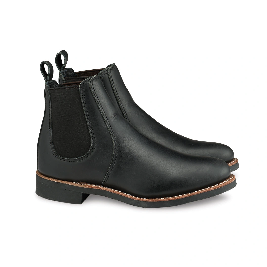 Chelsea Boots 3455 Black Boundary Sexy Six-Inch Stompers For Her Walk the Line Confidence Unleashed
